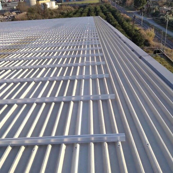 Solar panel mounts for metal roof project Solar panel mounts for metal roof project